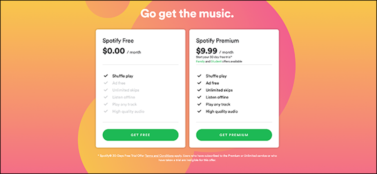 Free Hulu With Spotify Upgrade To No Commercials