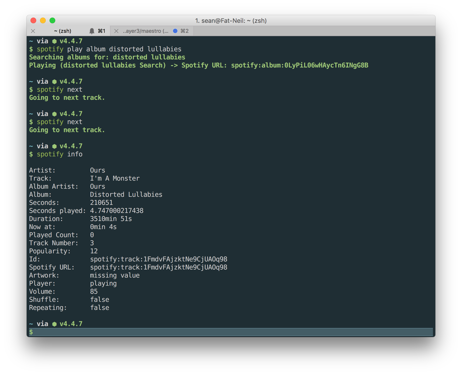 Command Line Prompt To Download Spotify